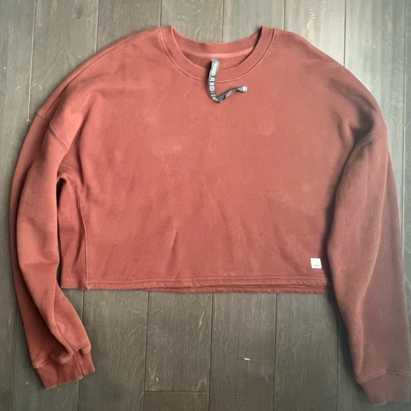 Vuori Tops - Vuori Restore Cropped Crewneck Sweatshirt